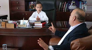 Bozdoğan'da başkanlık koltuğu Sümeyye'ye emanet