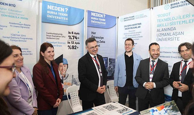 BTÜ Marmara Kariyer Fuarı'nda ilgi gördü