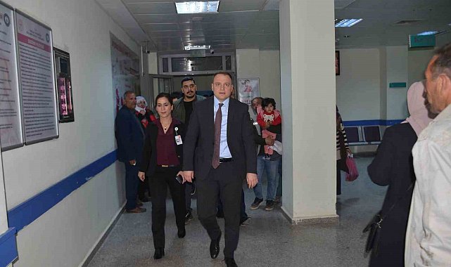 Bulanık İnsan Hakları Kurulu üyeleri hastaneyi ziyaret etti