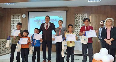 Burhaniye'de Türkiye Akıl ve Zeka Oyunları Ödül Töreni heyecanı