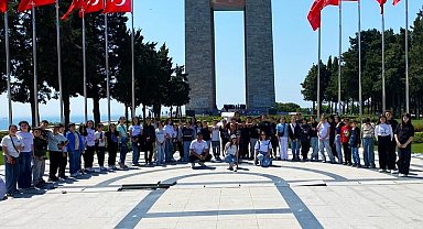 Burhaniyeli öğrencilerin Çanakkale coşkusu