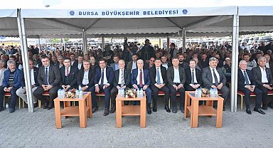 Bursa Büyükşehir'den çiftçiye büyük destek: Üreticiler sulama borularına kavuştu