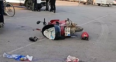 Bursa'da kafa kafaya çarpıştılar