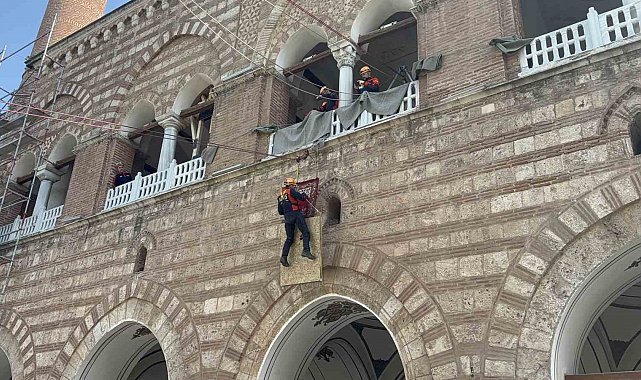 Bursa'da kültürel miras için afet tatbikatı