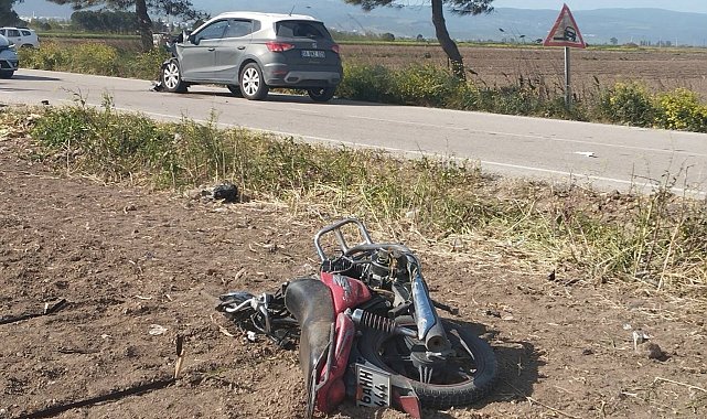 Bursa'da motosiklet ile otomobil çarpıştı: 1 ölü