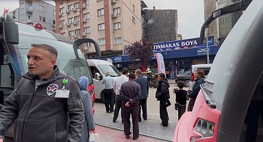 Bursa'da tramvay yangını paniğe neden oldu
