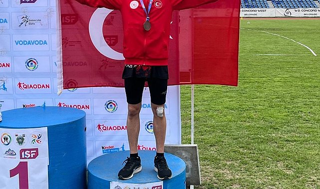 Bursalı Milli atletten dünya üçüncülüğü