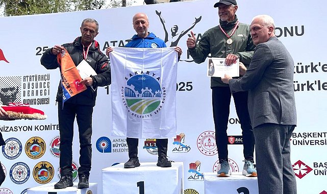 Büyükşehir atleti Alanya'da zirveye yükseldi