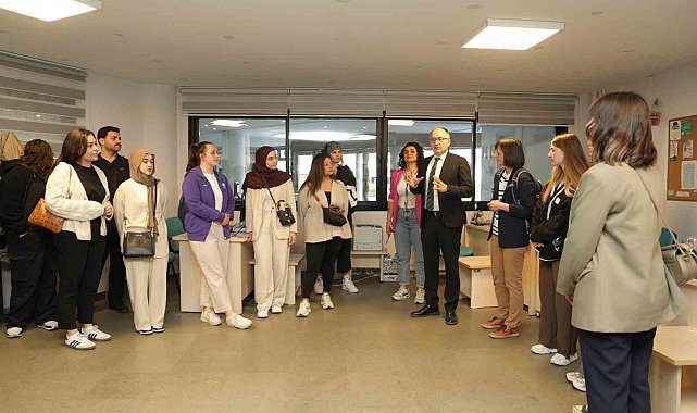 Büyükşehir Belediyesi Almanya'dan gelen öğrencileri misafir etti