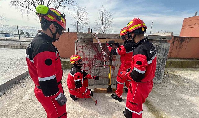 Büyükşehir İtfaiyesi zor günler için akredite olacak