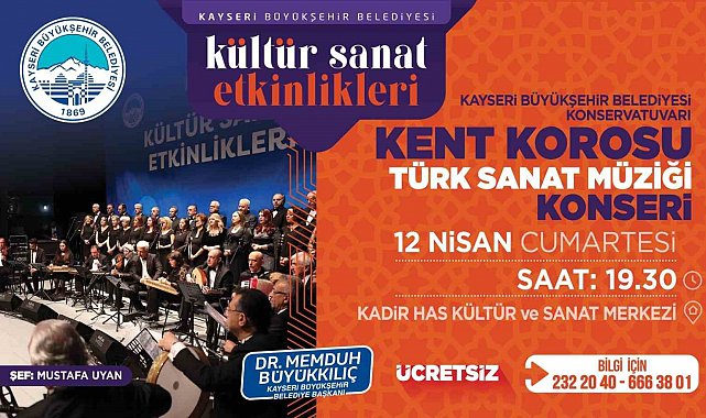 Büyükşehir'den hafta sonu 'kültür sanat' rüzgârı
