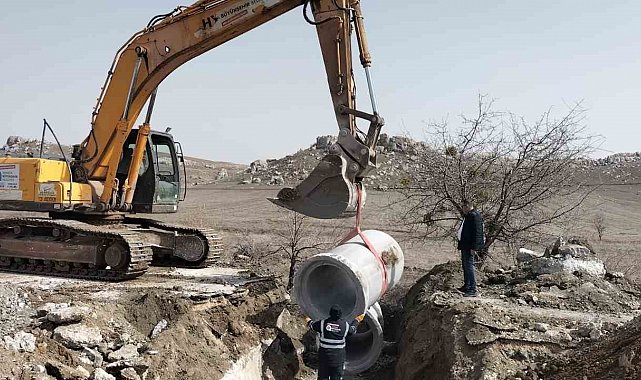 Büyükşehir'den Korkuteli grup yollarında çalışma