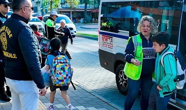 Çanakkale Emniyeti'nden okul çevrelerinde güvenlik seferberliği