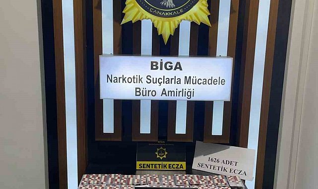 Çanakkale'de uyuşturucu operasyonu: 1 tutuklama