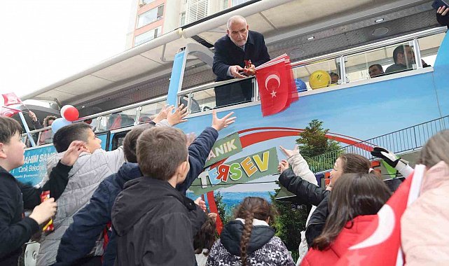 Canik'te 23 Nisan coşkusu