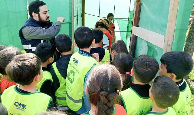 Canik'te doğaya saygılı nesiller yetişiyor