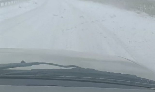 Çankırı'da kar yağışı etkili oluyor