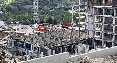 Çankırı'da kule vinçten düşen işçi hayatını kaybetti