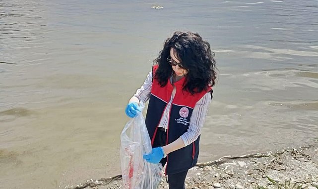 Çayırhan Gölü'nde kaçak avcılara yönelik denetim