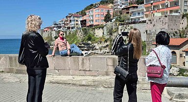 Çeşm-i Cihan Amasra, Rusların ilk durağı ya da son uğradığı yer oluyor