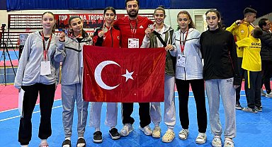 Çeşme Belediyespor'dan Arnavutluk'ta büyük başarı