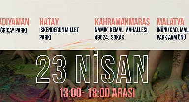 Çevre, Şehircilik ve İklim Değişikliği Bakanlığı'ndan deprem bölgesinde 23 Nisan şenliği