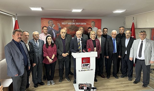 CHP Genel Başkanı Özgür Özel Samsun'a geliyor