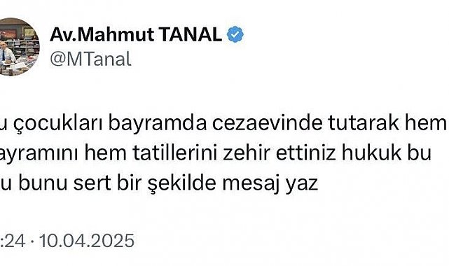 CHP'li Mahmut Tanal, atacağı tweeti ChatGPT'ye sordu