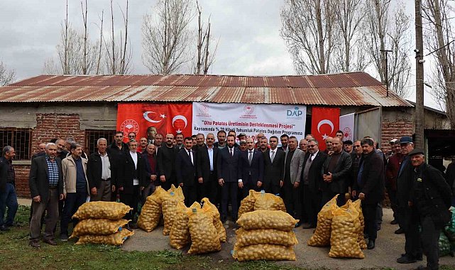 Çiftçilere hibe patates tohumu desteği