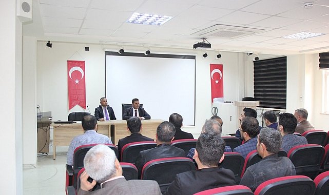 Cizre'de LGS sınavı öncesi bilgilendirme toplantısı yapıldı