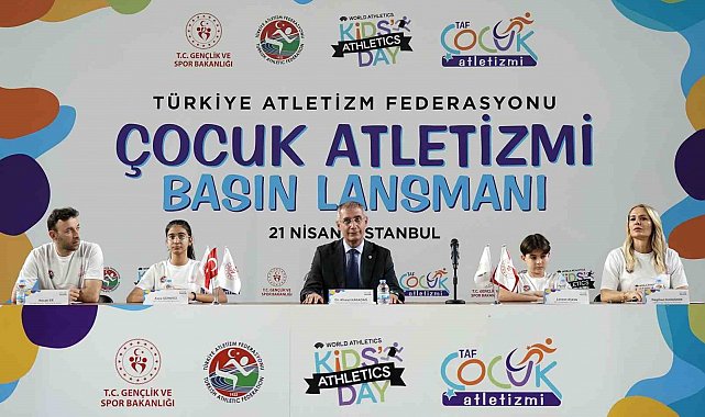 Çocuk Atletizmi basın lansmanı gerçekleştirildi