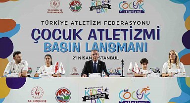Çocuk Atletizmi basın lansmanı gerçekleştirildi