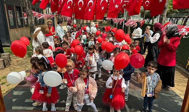 Çocuklar 23 Nisan'ı gururla kutladı