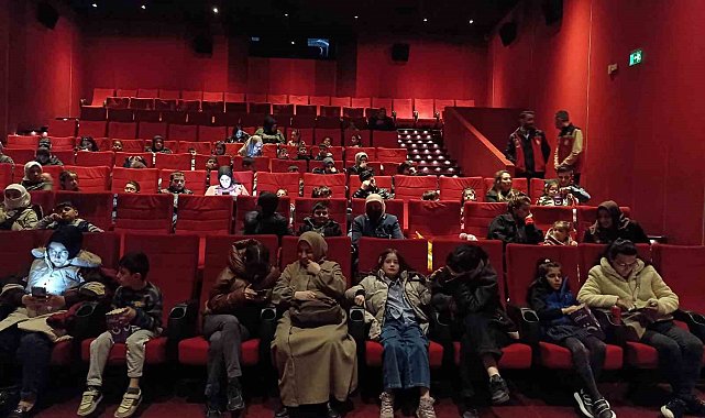 Çocuklar renkli bir etkinlikte buluştu