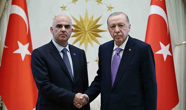 Cumhurbaşkanı Erdoğan, Avrupa Konseyi Genel Sekreteri Alain Berset'i kabul etti