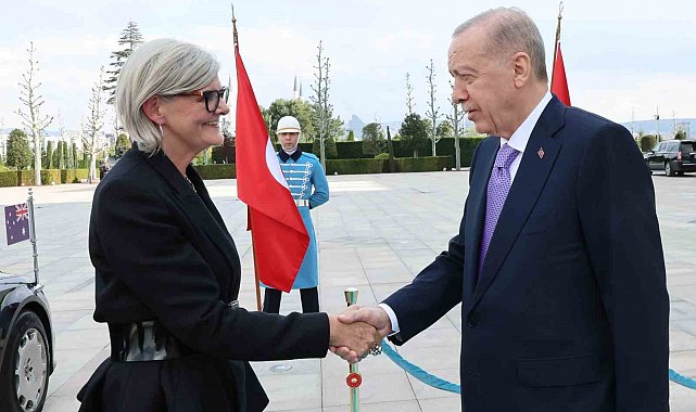 Cumhurbaşkanı Erdoğan, Avustralya Genel Valisi Mostyn'i kabul etti