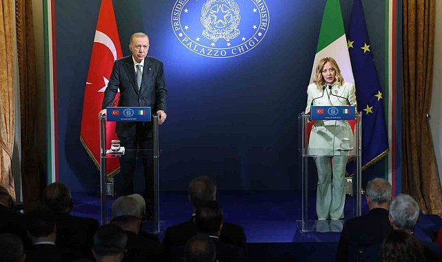 Cumhurbaşkanı Erdoğan: "İtalya ile savunma sanayi alanında iş birliğimizi güçlendirmeye devam edeceğiz"