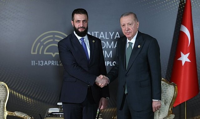 Cumhurbaşkanı Erdoğan, Suriye Cumhurbaşkanı Şara ile görüştü