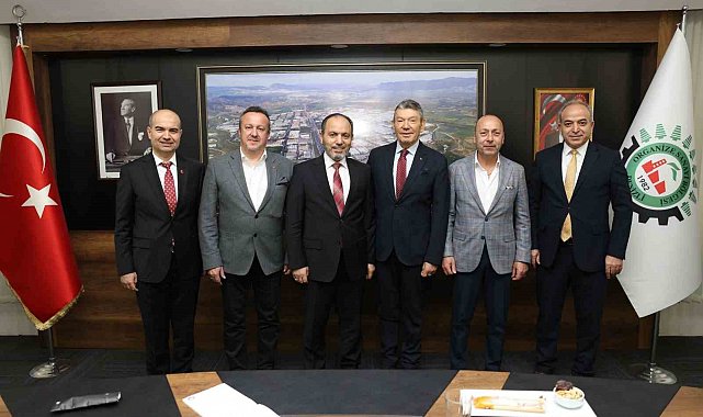 Denizli OSB Başkanı Baltalı, PAÜ Rektörü Güngör'ü ağırladı