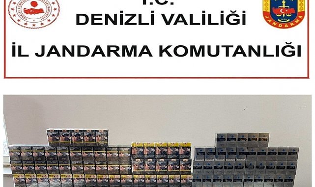 Denizli'de kaçak sigara operasyonu