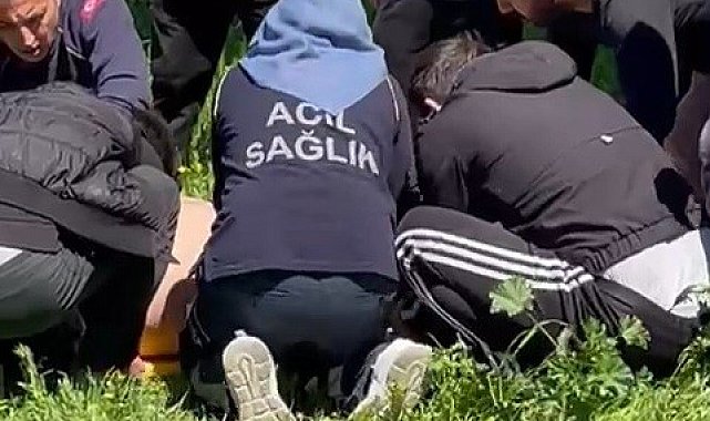 Deprem anında panikle 3. kattan atlayan bir kişi ağır yaralandı