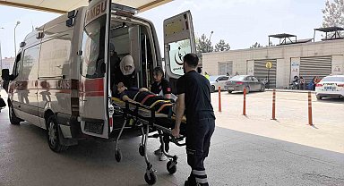 Depremden kaçarken merdivenlerden düştü