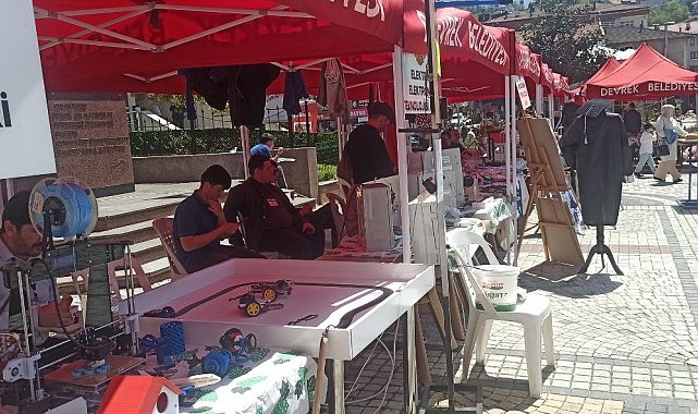 Devrek'te lise öğrencilerinden sergi