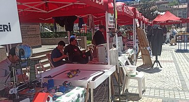 Devrek'te lise öğrencilerinden sergi