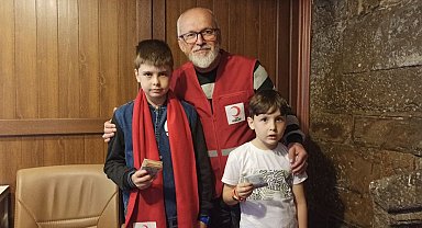 Devrekli öğrencilerden Filistin'e anlamlı bağış