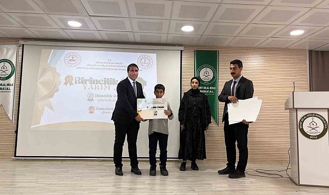 Dicle Şehit Bilal Dicle Anadolu İmam Hatip Lisesi'nde aynı günde 3 anlamlı etkinlik