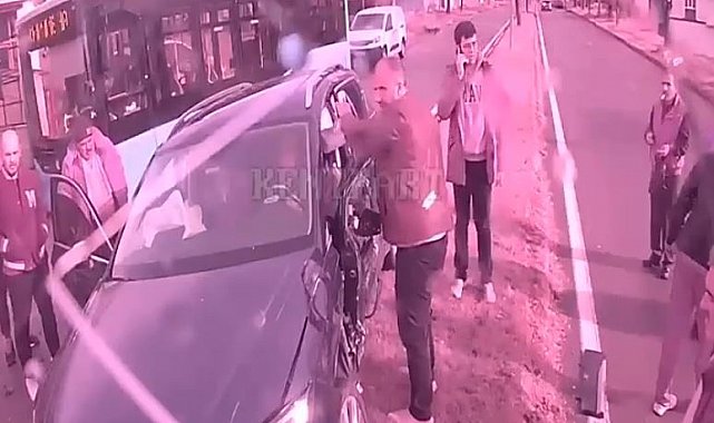 Dikkatsiz sürücü kazaya neden oldu