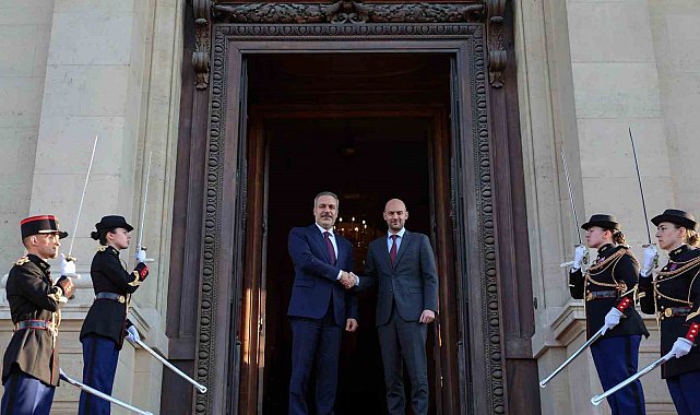 Dışişleri Bakanı Fidan, Fransa'da