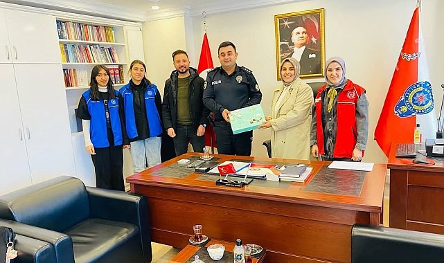 Diyadin Gençlik Merkezi'nden Emniyet Teşkilatına anlamlı ziyaret