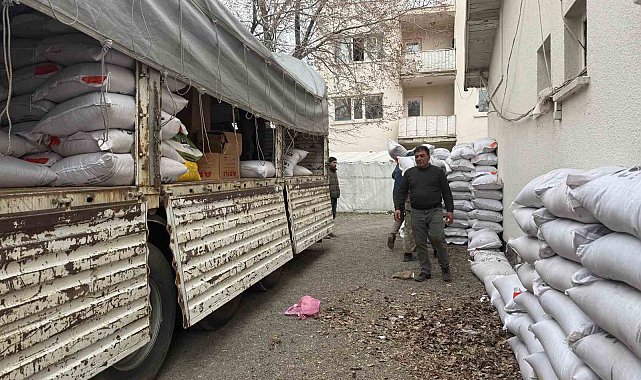 Diyadin'de çiftçiye korunga tohumu desteği